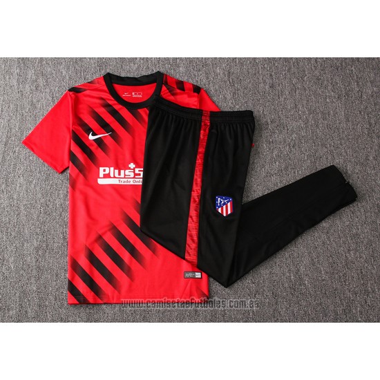 Chandal del Atletico Madrid Manga Corta 2019-2020 Rojo